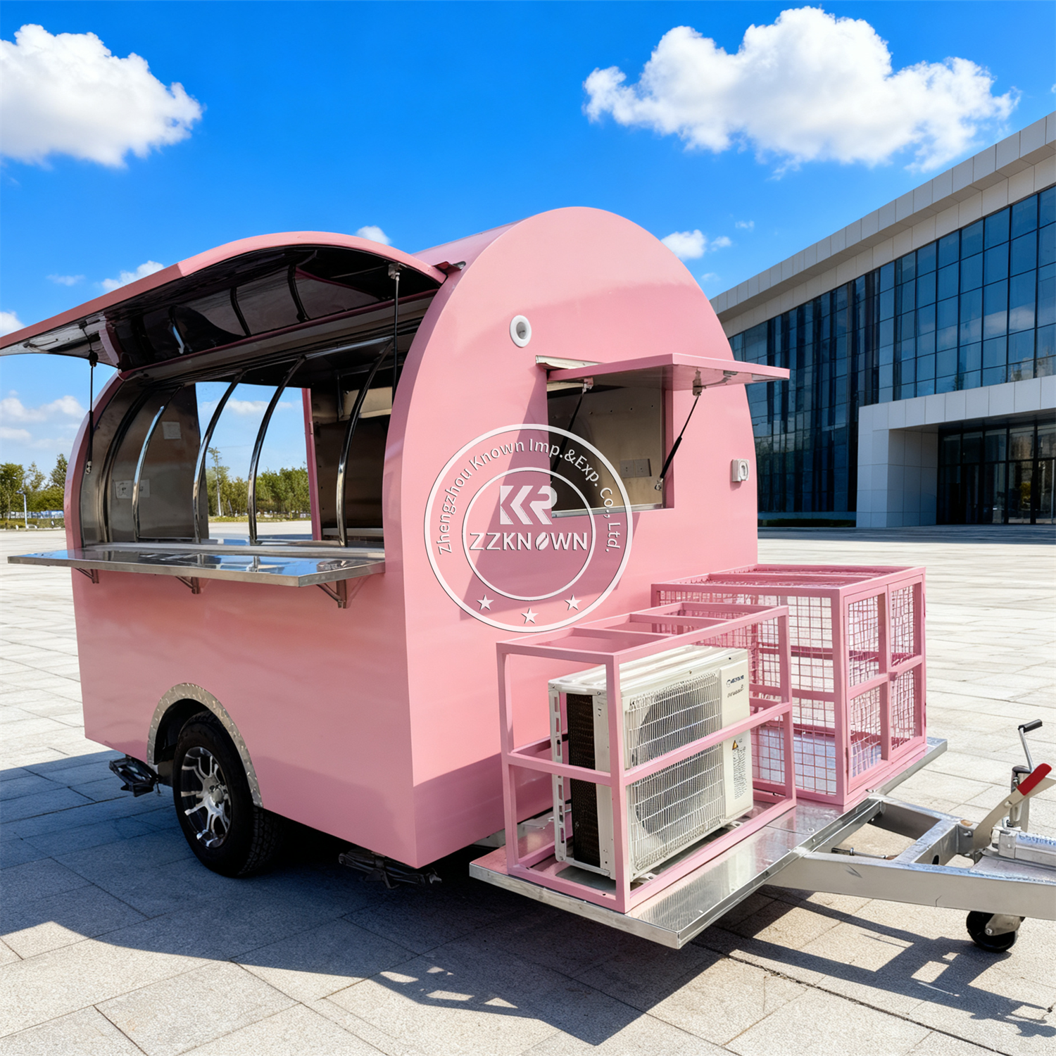 Outdoor Food Trailer Street Pi - Street Food Snacks recension och pris